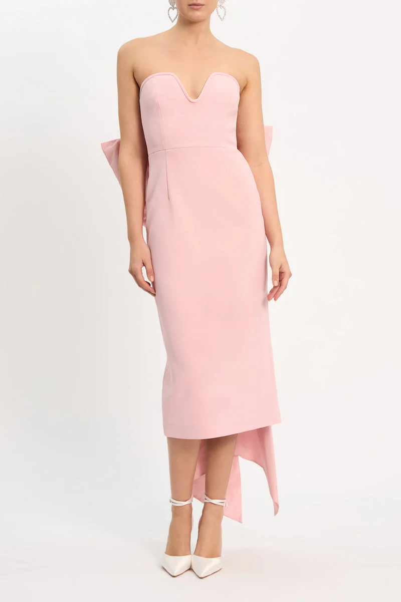 Annabelle Strapless Midi Dress - Image 2