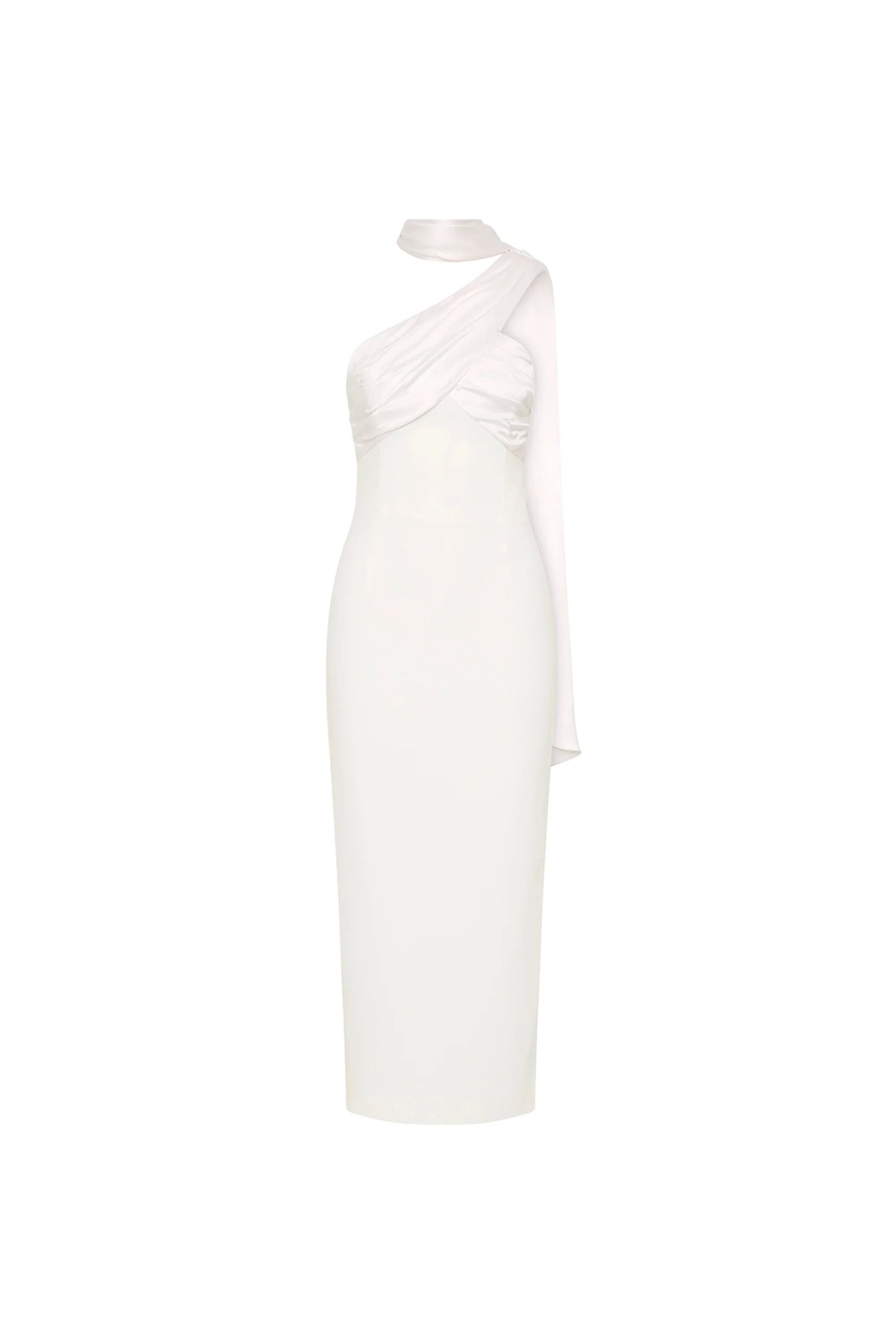 Atlas Halter Tie Midi Dress
